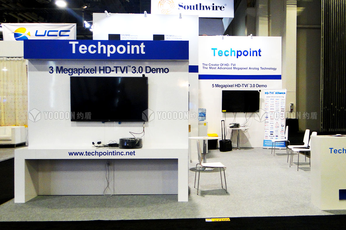 Techpoint_安防展设计搭建