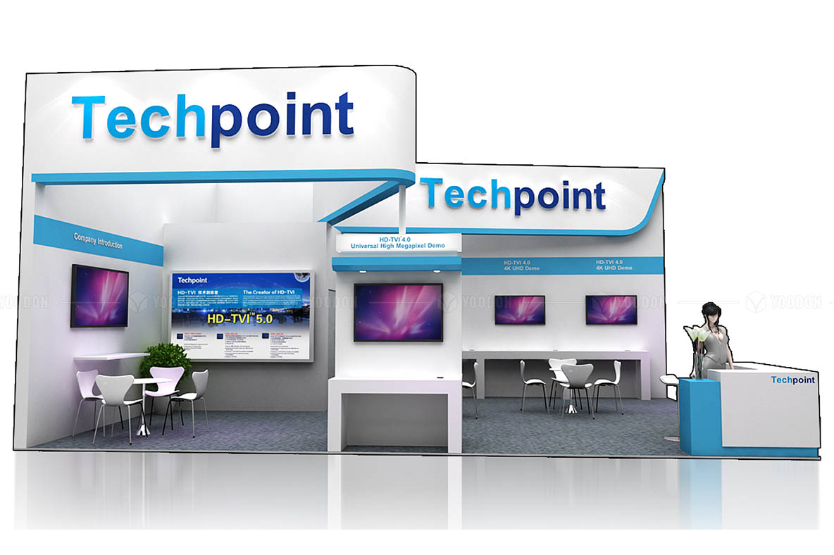 Techpoint_安防展会布置