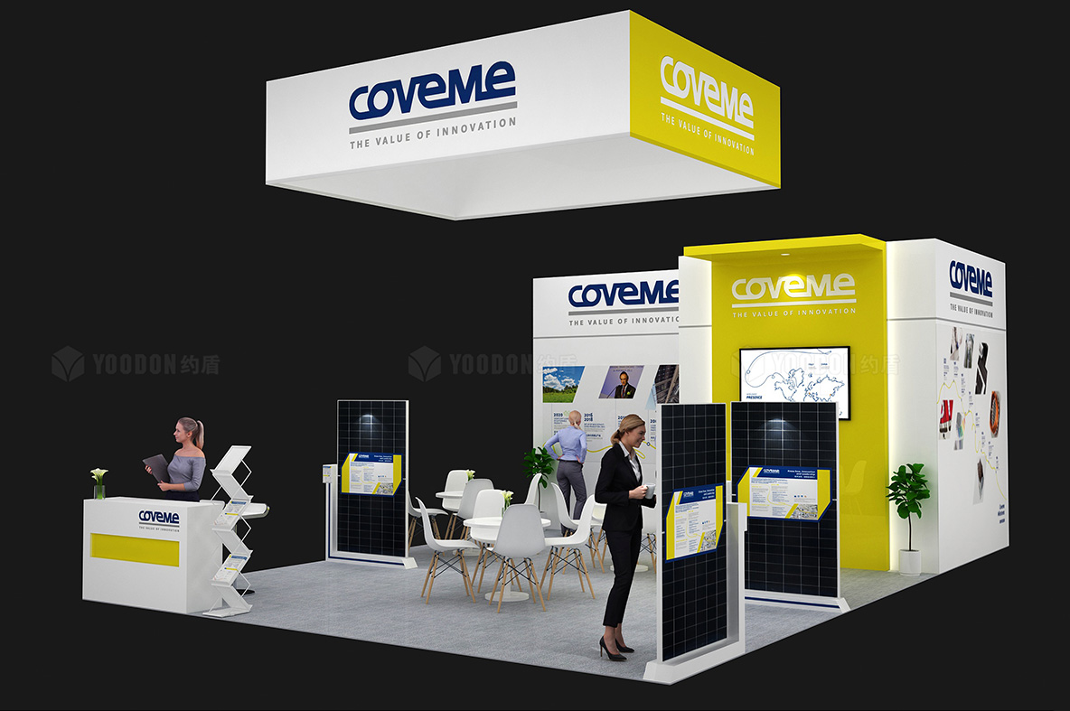 COVEME_美国光伏展台搭建