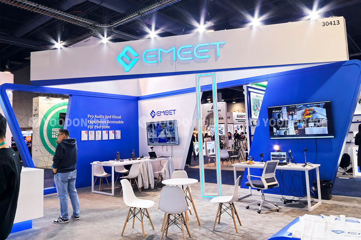 EMEET_美国展会搭建