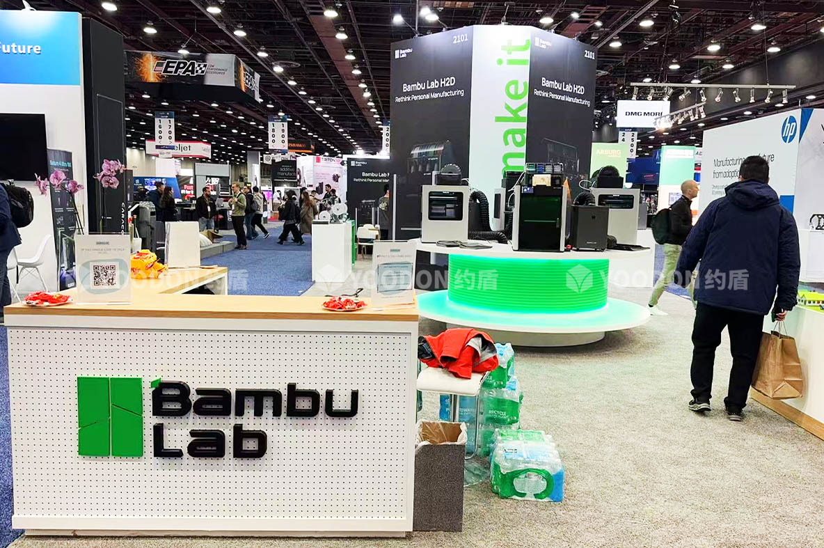 BambuLab_美国展台搭建